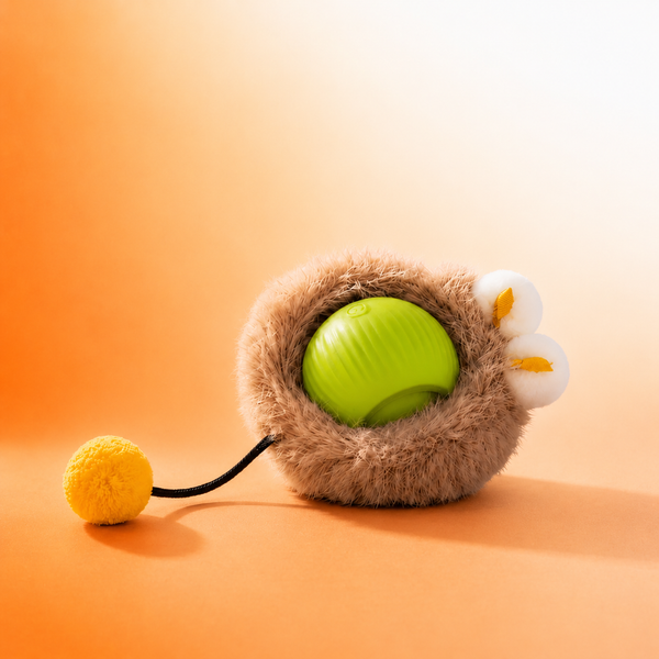 PounceBall — Smart Interactive Cat Toy
