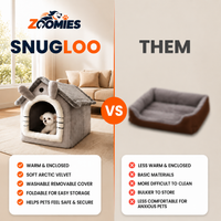 Snugloo — Cozy Pet Cave for Dogs & Cats