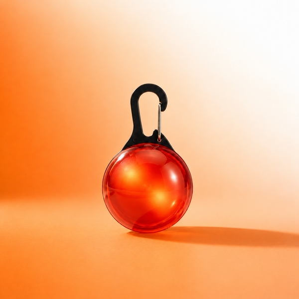 GlowTag — LED Safety Light Pendant for Dog Collars