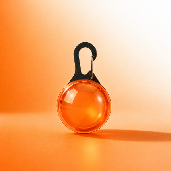 GlowTag — LED Safety Light Pendant for Dog Collars