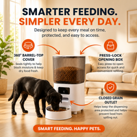 SmartFeed — 5L WiFi Automatic Cat & Dog Feeder