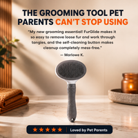 FurGlide — Self Cleaning Pet Grooming Comb