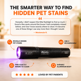 GlowFind — UV Pet Urine & Stain Detector Flashlight